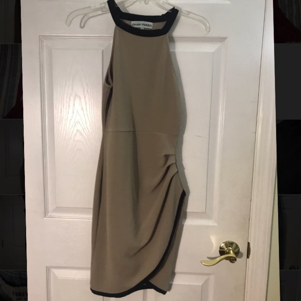 Tan dress